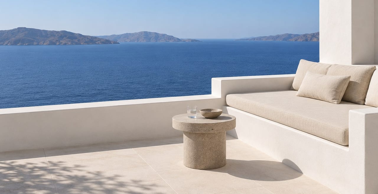 Balcony sea view