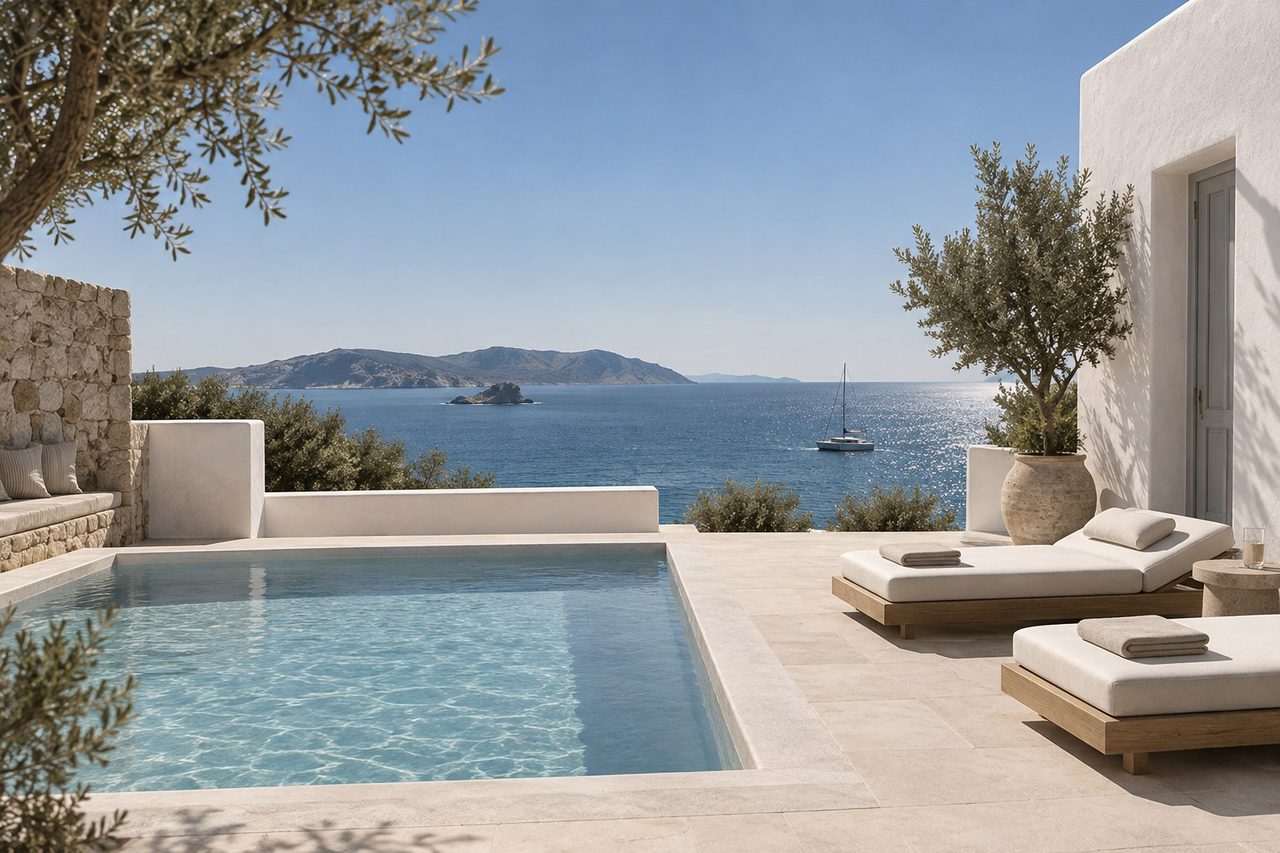 Pool villa